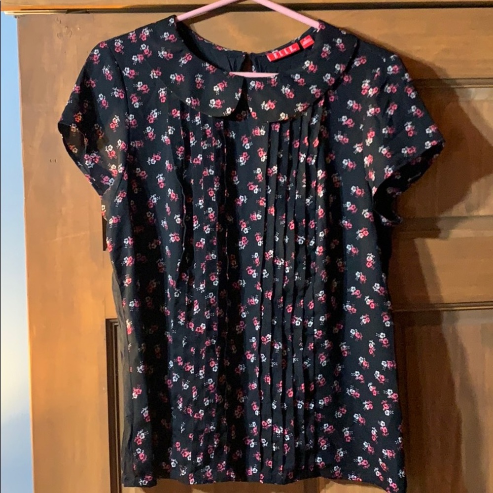 Elle floral dress top